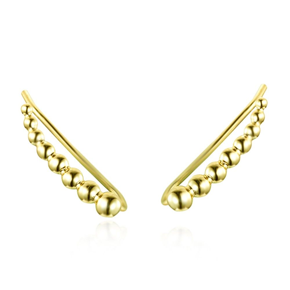 CORINA GOLD CLIMBER EARRINGS