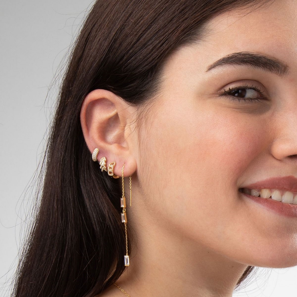 ROSANA GOLD EARRINGS